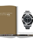 Assouline Coffee Table Book The Impossible Collection of Watches photo of Rolex Sea-Dweller Deepsea on a white back ground available at Spacio India for luxury home decor accessories collection of Ultimate Coffee Table Books.