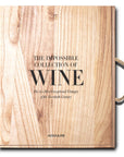 The Assouline Coffee Table Book The Impossible Collection Wine (Limited Edition) for connoisseurs on white background available at Spacio India for luxury home decor collection of Ultimate Coffee Table Books.