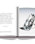 Assouline G Glenn: Spiro the art of a jewel coffee table book displaying photo of Glenn Spiro Diamond ring with a quote on a white back ground available at Spacio India for luxury home decor collection of Jewellery Coffee Table Books.