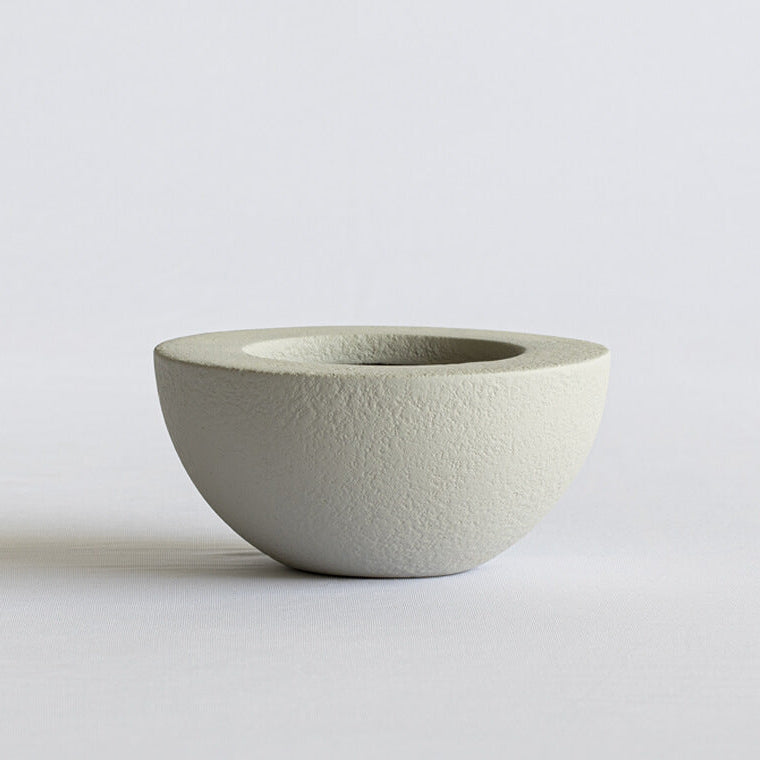 FRP table top planter on a light gray background