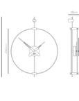 Clock Nomon Micro Barcelona G MCBARG