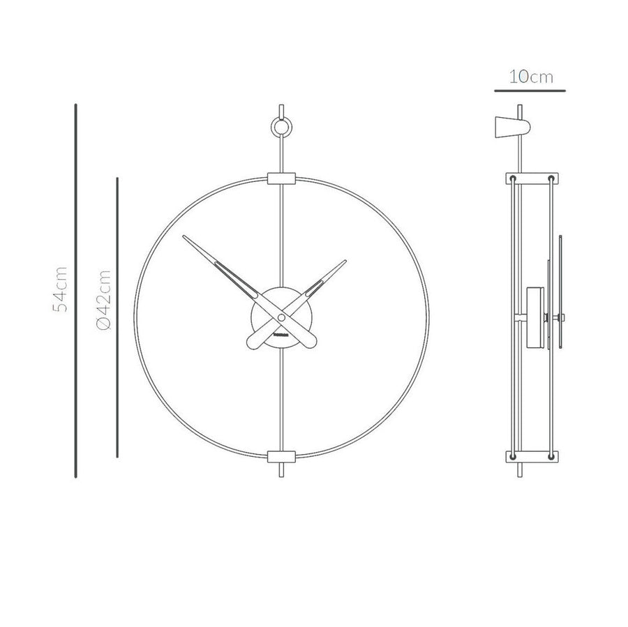 Clock Nomon Micro Barcelona G MCBARG