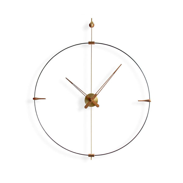 Mini Bilbao Gold Wall Clock