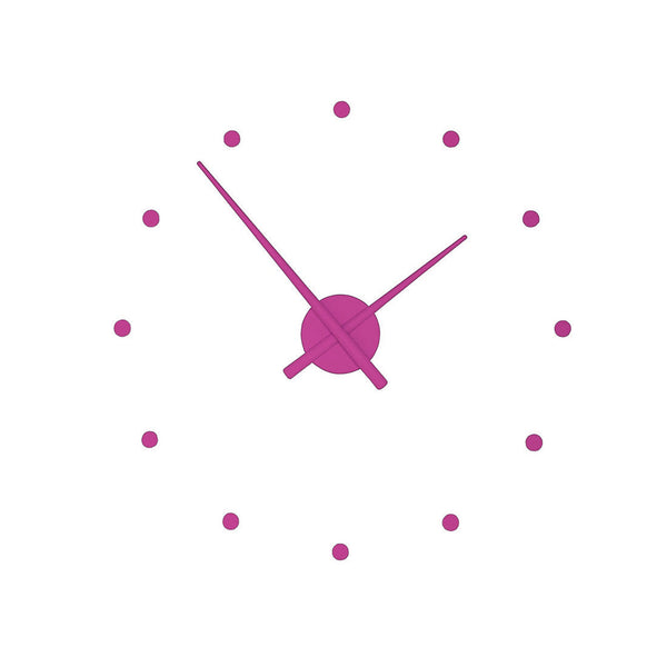 OJ Mini Purple Wall Clock