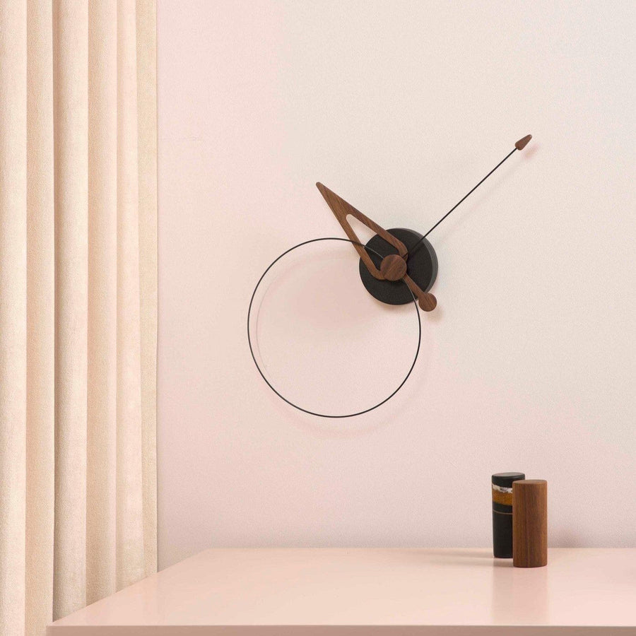 Clock Nomon Pico Black Walnut PICNN