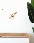 Clock Nomon Pico White Oak PICBR