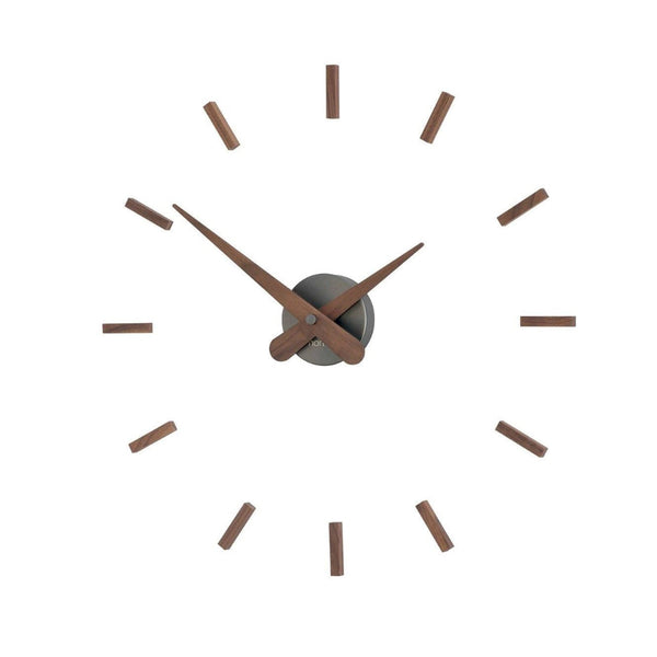 Sunset Graphite Walnut Wall Clock