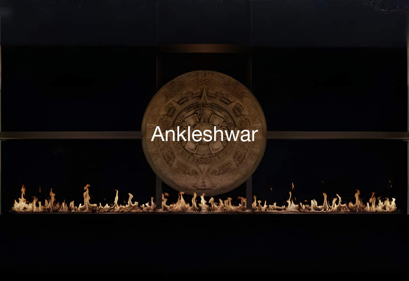 Luxury indoor and outdoor fireplaces in Ankleshwar by Spacio including water vapour, LED, bioethanol and gas fireplaces