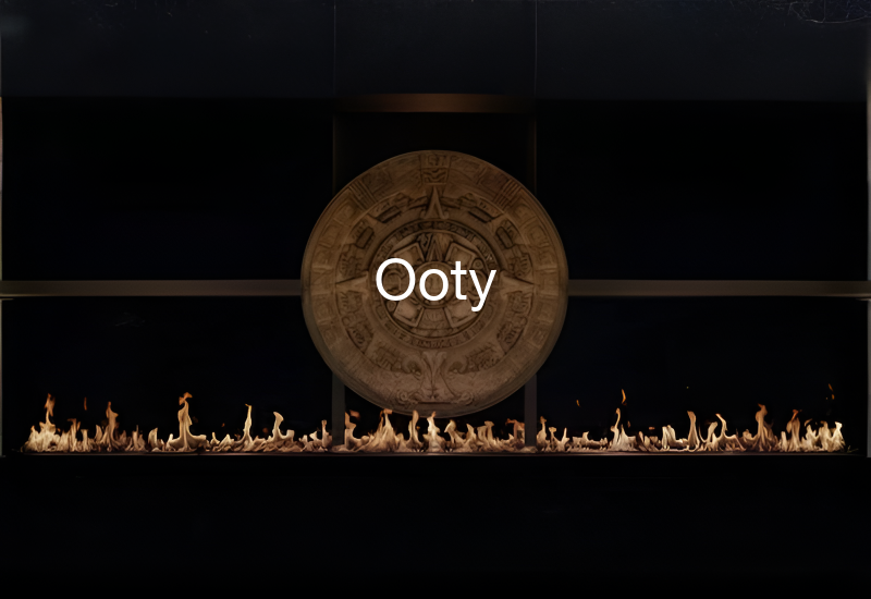 Luxury indoor and outdoor fireplaces in Ooty by Spacio including water vapour, LED, bioethanol and gas fireplaces