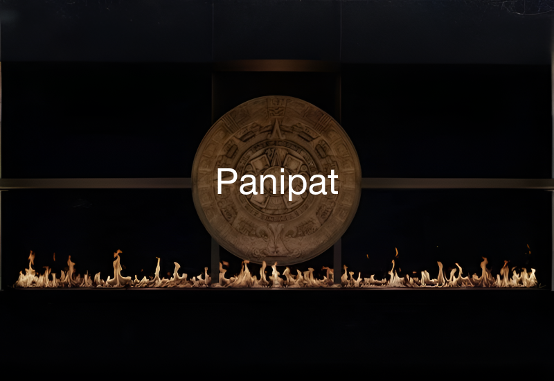 Luxury indoor and outdoor fireplaces in Panipat by Spacio including water vapour, LED, bioethanol and gas fireplaces
