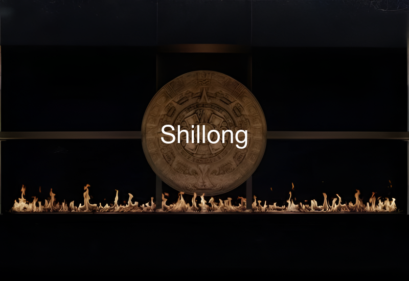 Luxury indoor and outdoor fireplaces in Shillong by Spacio including water vapour, LED, bioethanol and gas fireplaces
