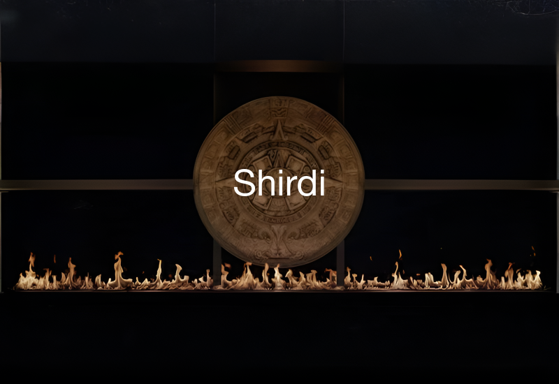 Luxury indoor and outdoor fireplaces in Shirdi by Spacio including water vapour, LED, bioethanol and gas fireplaces
