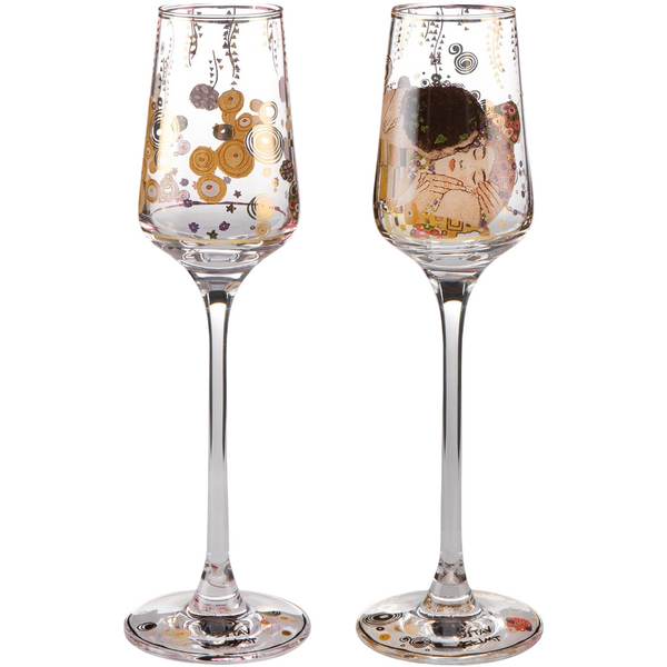 The Kiss Liqueur Glass Set (2 pc)