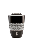 Floral Porcelain Black & White Vase Limited Edition from Goebel on a white back ground available at Spacio India from the collection of Luxury Home Decor Artefacts