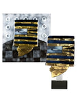 A wall plate and sculpture of an abstract head on a white background