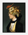 An enchanting Ibride Collector Portrait Edmee Large (Limited Edition), adorned with fruit on her head, created by the talented Ibride.