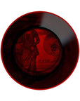 Ibride Ming Red China stackable set displaying a red bowl with a lady wearing traditional chinese clothes art on it on white back ground available at Spacio India for luxury home decor of collection Tableware Accessories