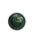 Ibride Yuan Noir Narcisse Stack table set have small dark green art printed bowl available at Spacio India for home decor collection of Tableware Accessories