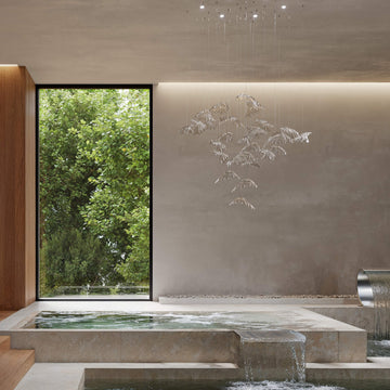 Dalia T756 EFG Fluid Art Composition Light by Italamp | Spacio