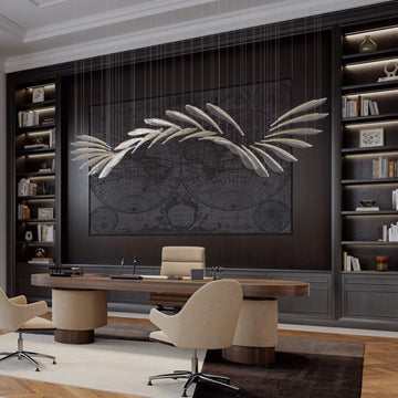 Flora T760 FGH Fluid Art Composition Light by Italamp | Spacio