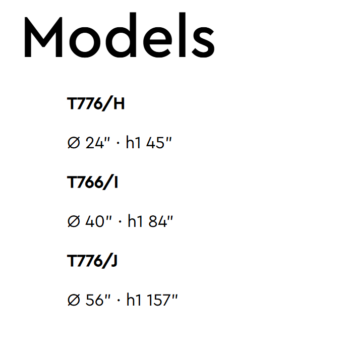 Lila T776 HIJ Fluid Art Composition Light by Italamp | Spacio