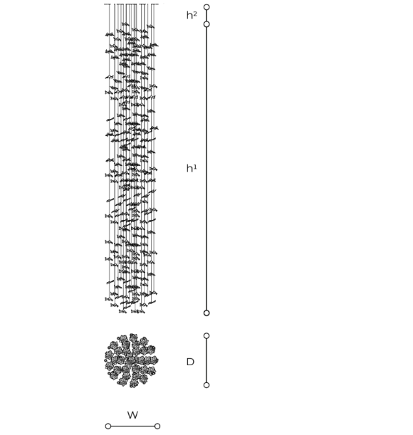 Lisia T752 GHI Fluid Art Composition Light by Italamp | Spacio