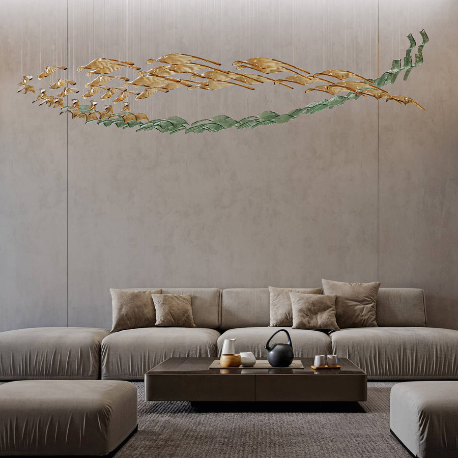 Neda T764 ABC Fluid Art Composition Light by Italamp | Spacio