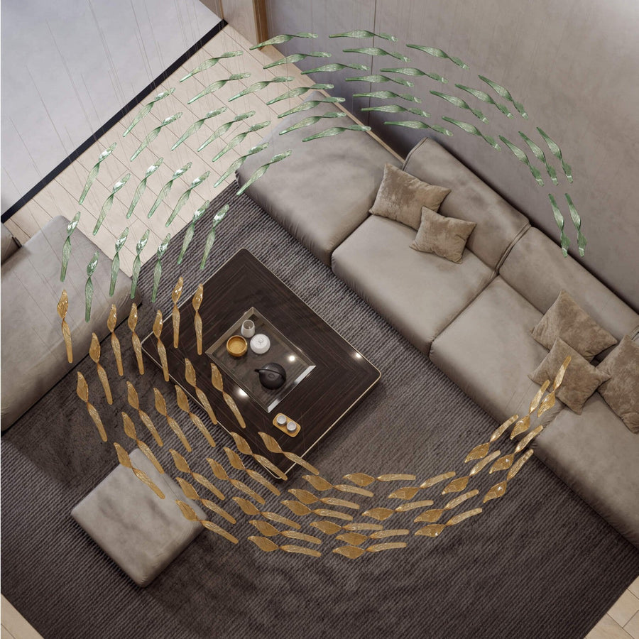 Neda T764 ABC Fluid Art Composition Light by Italamp | Spacio