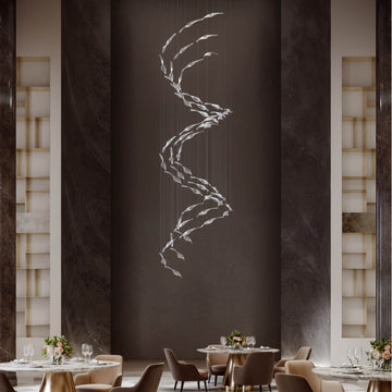 Neda T764 GHI Fluid Art Composition Light by Italamp | Spacio