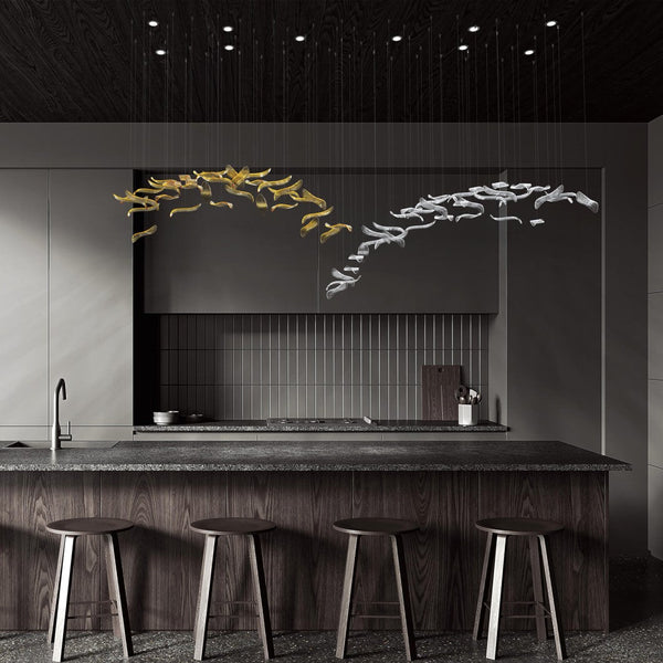 Pluma T750 DEF Fluid Art Composition Light by Italamp | Spacio