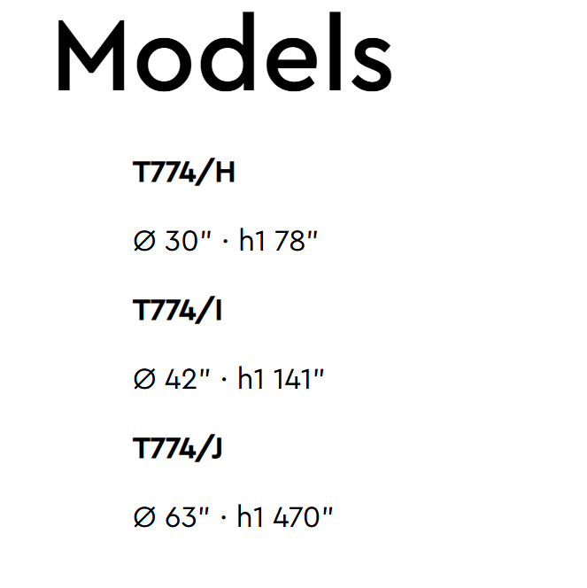 Reva T774 HIJ Fluid Art Composition Light by Italamp | Spacio