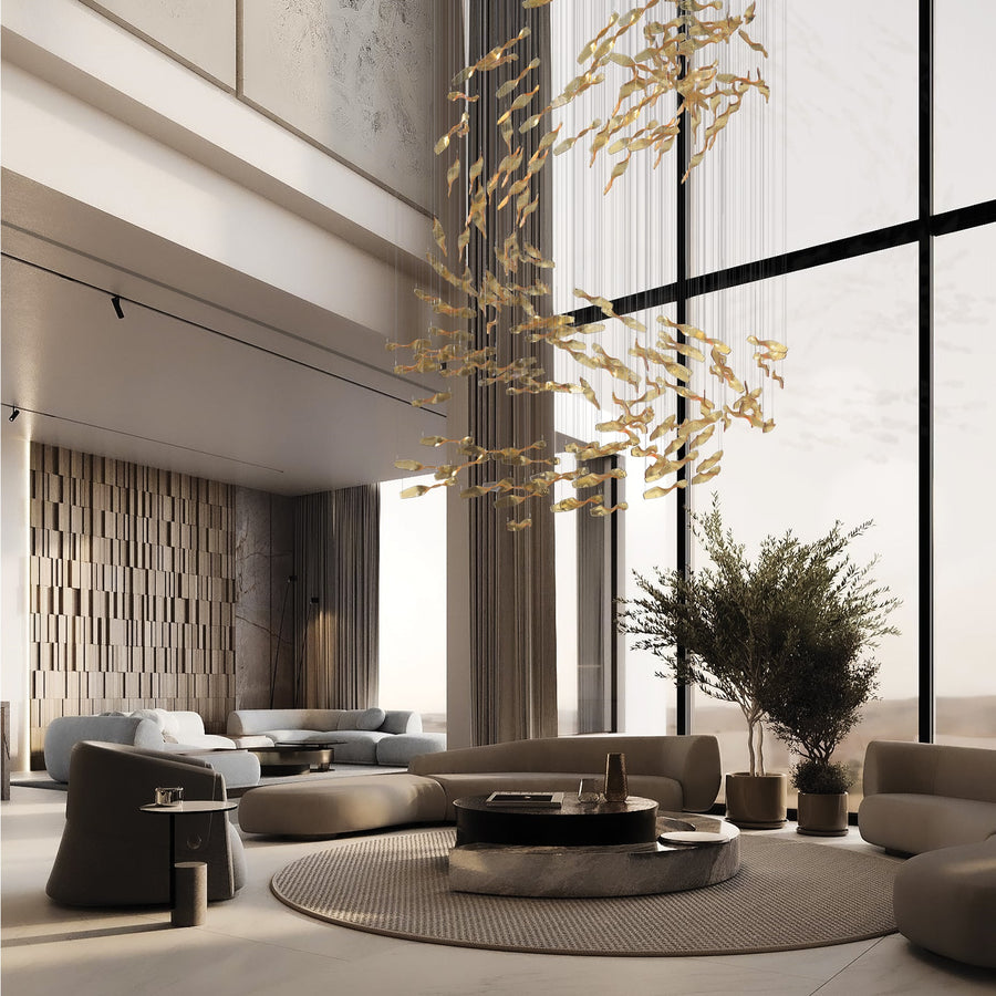 Alyssa T754 XIJ Fluid Art Composition Light by Italamp | Spacio