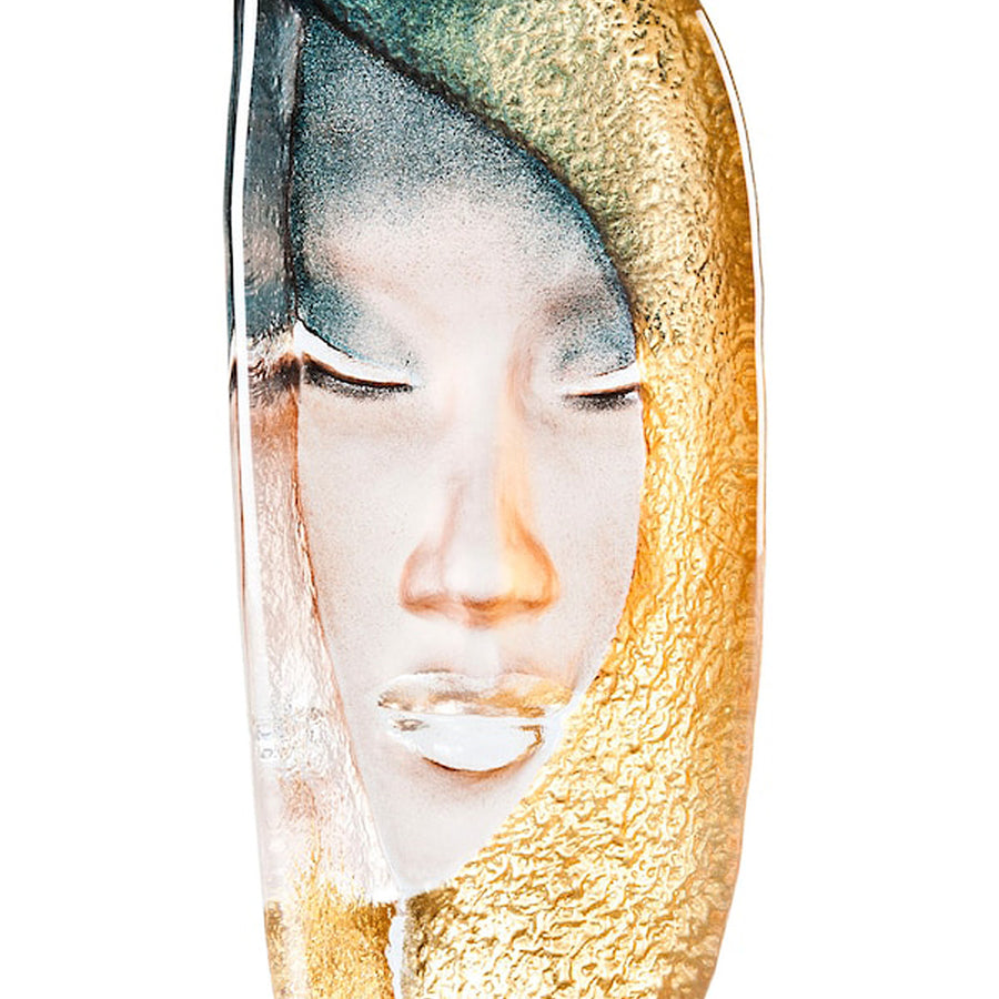 Maleras Crystal Sculpture Mystiqua Gold II (Limited Edition)