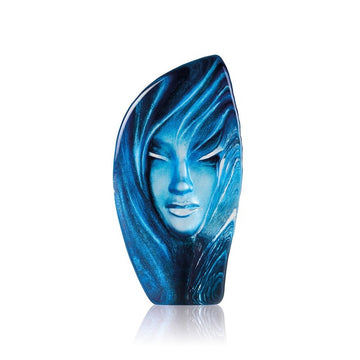 Maleras Crystal Sculpture Noviata Blue