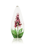 Maleras Crystal Sculpture Orchid Red