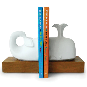 JA Menagerie Whale Bookends