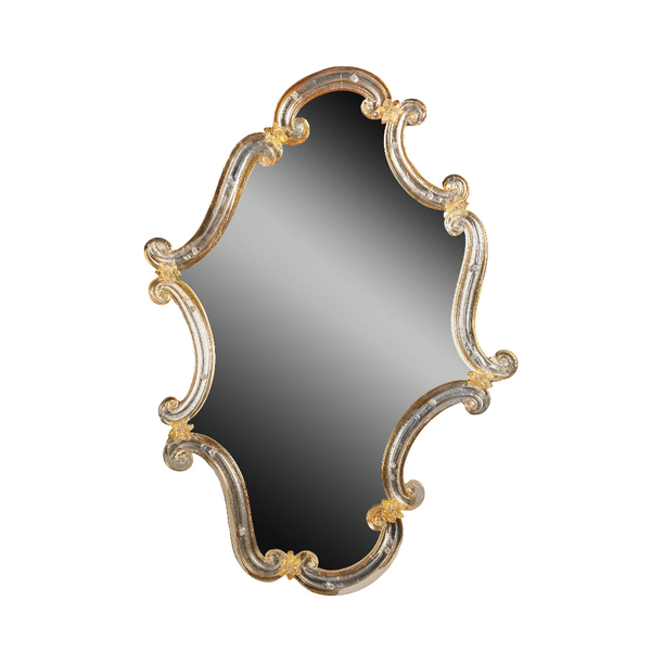 Ongaro Fuga Storti Grigio Murano Mirror