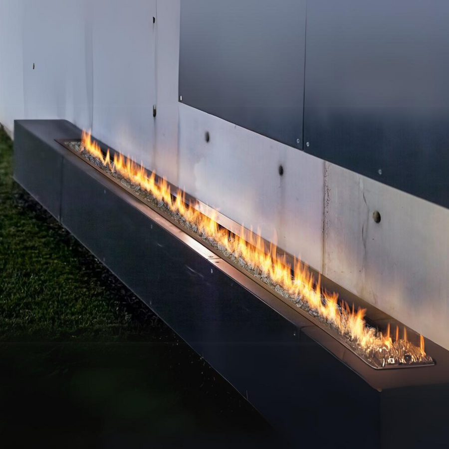 Galio Insert Outdoor Gas Fireplace by Planika | Spacio