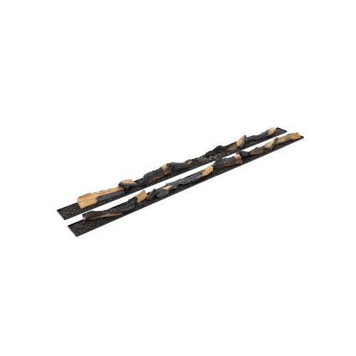 Decorative logs for cool flame water vapour artificial fireplace by Planika