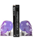 JA Skull Bookends