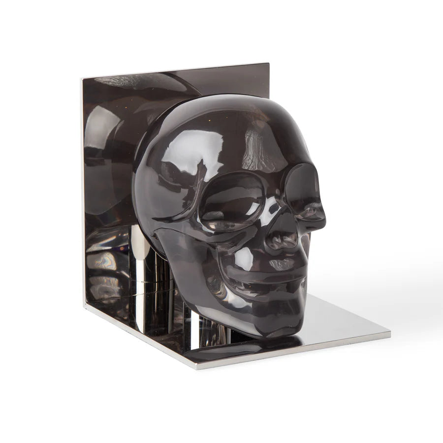 JA Skull Bookends