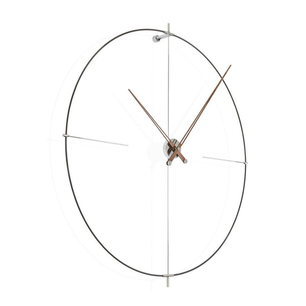 A modern Nomon wall clock with a minimalist circular design.