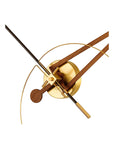 Clock Nomon Cris Gold with tip Walnut CRND00NN